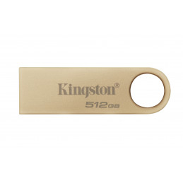 Kingston Technology DataTraveler SE9 G3 USB-muisti 512 GB USB A-tyyppi 3.2 Gen 1 (3.1 Gen 1) Kulta