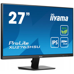 iiyama ProLite XU2763HSU-B1 tietokoneen litteä näyttö 68,6 cm (27") 1920 x 1080 pikseliä Full HD LED Musta