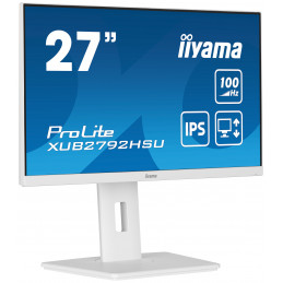 iiyama ProLite XUB2792HSU-W6 LED display 68,6 cm (27") 1920 x 1080 pikseliä Full HD Valkoinen