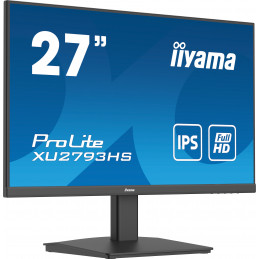 iiyama ProLite XU2793HS-B6 tietokoneen litteä näyttö 68,6 cm (27") 1920 x 1080 pikseliä Full HD LED Musta