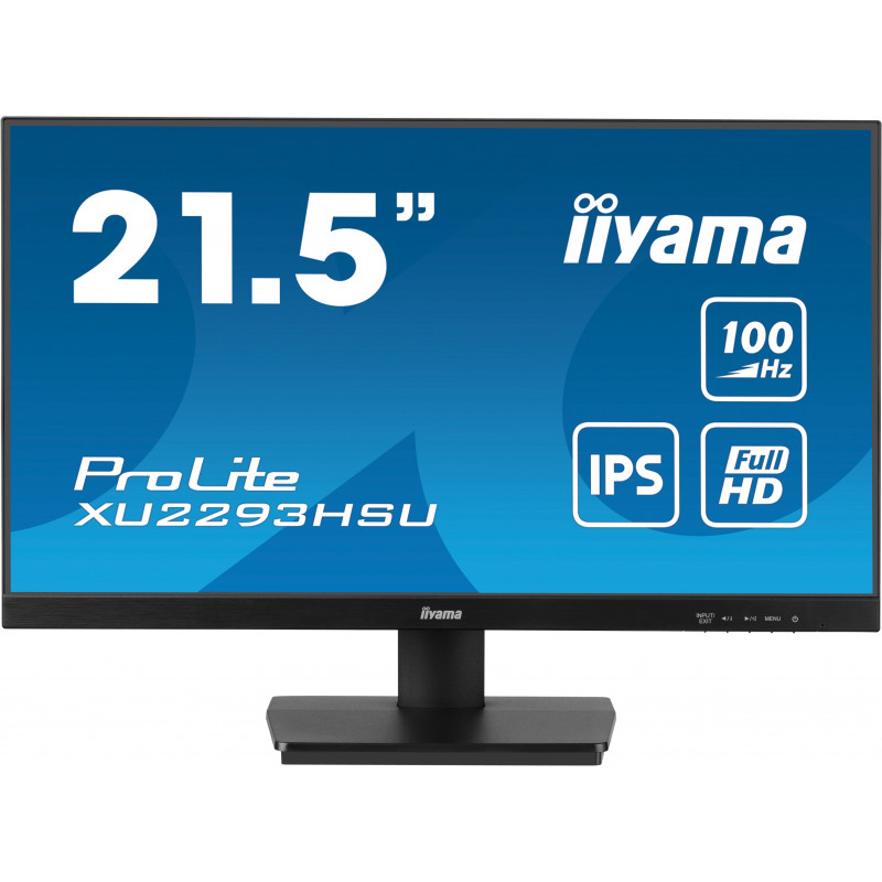 iiyama ProLite XU2293HSU-B6 tietokoneen litteä näyttö 54,6 cm (21.5") 1920 x 1080 pikseliä Full HD LED Musta