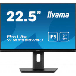 iiyama ProLite XUB2395WSU-B5 tietokoneen litteä näyttö 57,1 cm (22.5") 1920 x 1200 pikseliä WUXGA LCD Musta