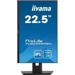 iiyama ProLite XUB2395WSU-B5 tietokoneen litteä näyttö 57,1 cm (22.5") 1920 x 1200 pikseliä WUXGA LCD Musta