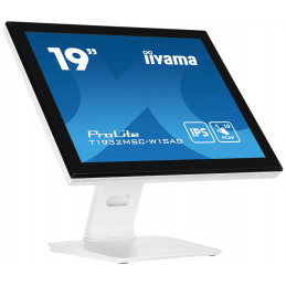 iiyama ProLite T1932MSC-W1SAG tietokoneen litteä näyttö 48,3 cm (19") 1280 x 1024 pikseliä Full HD LED Kosketusnäyttö Pöydän