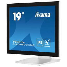 iiyama ProLite T1932MSC-W1SAG tietokoneen litteä näyttö 48,3 cm (19") 1280 x 1024 pikseliä Full HD LED Kosketusnäyttö Pöydän