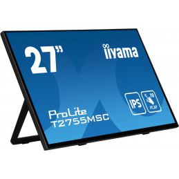 iiyama ProLite T2755MSC-B1 tietokoneen litteä näyttö 68,6 cm (27") 1920 x 1080 pikseliä Full HD LED Kosketusnäyttö Pöydän pinta