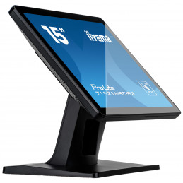 iiyama ProLite T1521MSC-B2 tietokoneen litteä näyttö 38,1 cm (15") 1024 x 768 pikseliä XGA LED Kosketusnäyttö Pöydän pinta Musta
