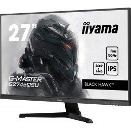 iiyama G-MASTER G2745QSU-B1 tietokoneen litteä näyttö 68,6 cm (27") 2560 x 1440 pikseliä Dual WQHD LED Musta