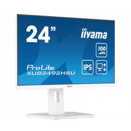 iiyama XUB2492HSU-W6 tietokoneen litteä näyttö 60,5 cm (23.8") 1920 x 1080 pikseliä Full HD LED Valkoinen