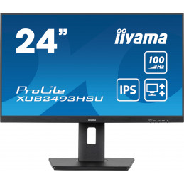 iiyama ProLite tietokoneen litteä näyttö 60,5 cm (23.8") 1920 x 1080 pikseliä Full HD LED Musta