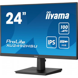 iiyama ProLite tietokoneen litteä näyttö 60,5 cm (23.8") 1920 x 1080 pikseliä Full HD LED Musta