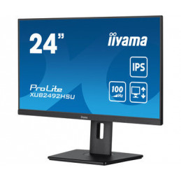 iiyama XUB2492HSU-B6 tietokoneen litteä näyttö 60,5 cm (23.8") 1920 x 1080 pikseliä Full HD LED Musta