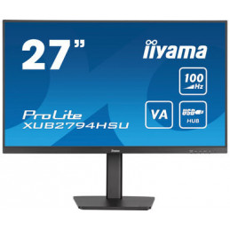 iiyama ProLite XUB2794HSU-B6 tietokoneen litteä näyttö 68,6 cm (27") 1920 x 1080 pikseliä Full HD Musta