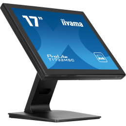 iiyama ProLite T1732MSC-B1SAG tietokoneen litteä näyttö 43,2 cm (17") 1280 x 1024 pikseliä Full HD LED Kosketusnäyttö Pöydän