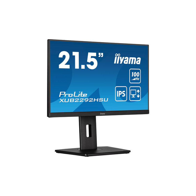 iiyama ProLite XUB2292HSU-B6 tietokoneen litteä näyttö 55,9 cm (22") 1920 x 1080 pikseliä Full HD LED Musta