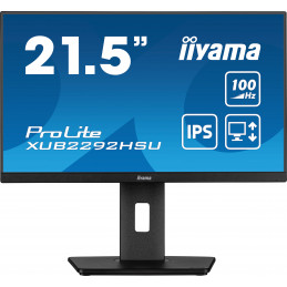 iiyama ProLite XUB2292HSU-B6 tietokoneen litteä näyttö 55,9 cm (22") 1920 x 1080 pikseliä Full HD LED Musta