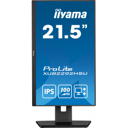 iiyama ProLite XUB2292HSU-B6 tietokoneen litteä näyttö 55,9 cm (22") 1920 x 1080 pikseliä Full HD LED Musta