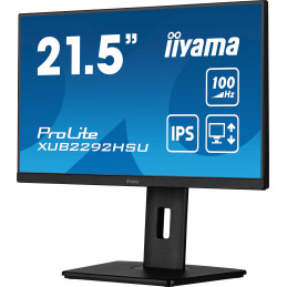 iiyama ProLite XUB2292HSU-B6 tietokoneen litteä näyttö 55,9 cm (22") 1920 x 1080 pikseliä Full HD LED Musta