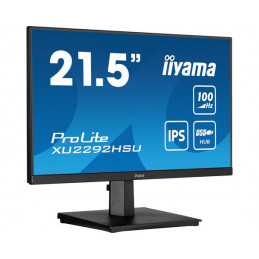 iiyama ProLite XU2292HSU-B6 tietokoneen litteä näyttö 54,6 cm (21.5") 1920 x 1080 pikseliä Full HD LED Musta