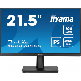 iiyama ProLite XU2292HSU-B6 tietokoneen litteä näyttö 54,6 cm (21.5") 1920 x 1080 pikseliä Full HD LED Musta