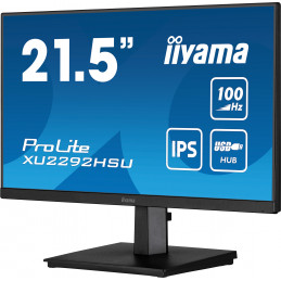 iiyama ProLite XU2292HSU-B6 tietokoneen litteä näyttö 54,6 cm (21.5") 1920 x 1080 pikseliä Full HD LED Musta