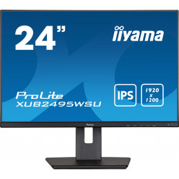 iiyama ProLite XUB2495WSU-B5 tietokoneen litteä näyttö 61,2 cm (24.1") 1920 x 1200 pikseliä WUXGA LCD Musta