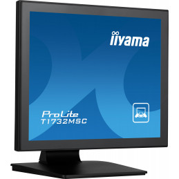 iiyama ProLite tietokoneen litteä näyttö 43,2 cm (17") 1280 x 1024 pikseliä LED Kosketusnäyttö Taulukko Musta