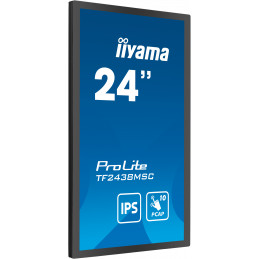 iiyama PROLITE Digitaalinen A-taulu 61 cm (24") LED 600 cd m² Full HD Musta Kosketusnäyttö