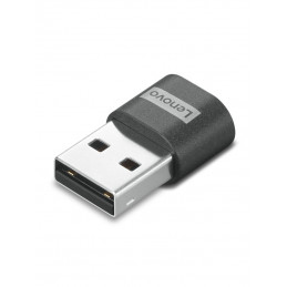 Lenovo 4X91C99226 kaapelin sukupuolenvaihtaja USB-C USB-A Musta