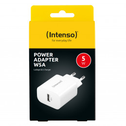 Intenso 1x USB-A Adapter weiß Universaali Valkoinen AC Sisätila