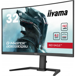 iiyama G-MASTER GCB3280QSU-B1 tietokoneen litteä näyttö 80 cm (31.5") 2560 x 1440 pikseliä LED Musta