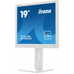 iiyama ProLite B1980D-W5 tietokoneen litteä näyttö 48,3 cm (19") 1280 x 1024 pikseliä SXGA LCD Valkoinen