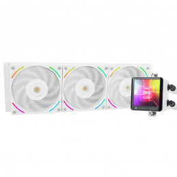 Thermalright Frozen Vision 360 Tietokonekotelo, Suoritin All-in-one-nesteenjäähdytin 12 cm Valkoinen 1 kpl