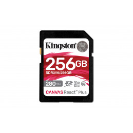 Kingston Technology Canvas React Plus 256 GB SDXC UHS-II Luokka 10