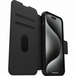 OtterBox Strada matkapuhelimen suojakotelo 17 cm (6.7") Folio-kotelo Musta
