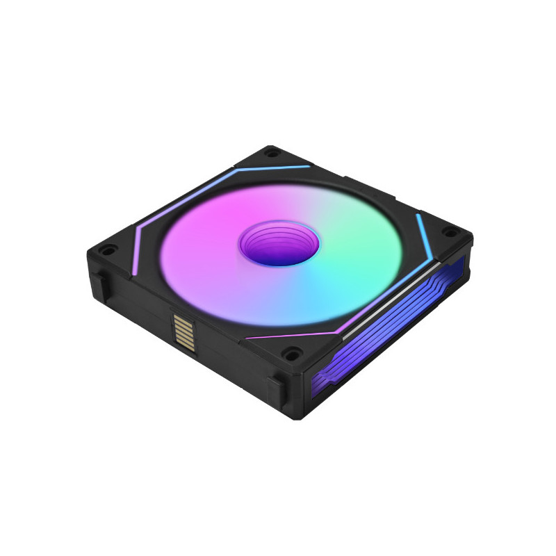 Lian Li UF-RSLIN120-1B Tietokoneen jäähdytysjärjestelmä Tietokonekotelo Tuuletin 12 cm Musta 1 kpl