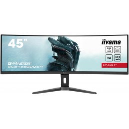 iiyama G-MASTER RED EAGLE CURVED tietokoneen litteä näyttö 114,3 cm (45") 5120 x 1440 pikseliä Dual QHD LED Musta