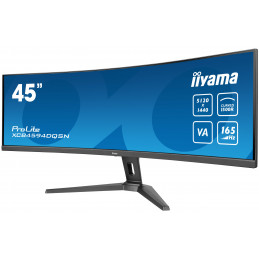 iiyama G-MASTER 45"LCD Curved Bus. UWQHD tietokoneen litteä näyttö 114,3 cm (45") 5120 x 1440 pikseliä Dual QHD LED Musta