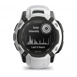 Garmin Instinct 2X Solar 2,79 cm (1.1") MIP 50 mm Digitaalinen 176 x 176 pikseliä Kosketusnäyttö Valkoinen GPS (satelliitti)