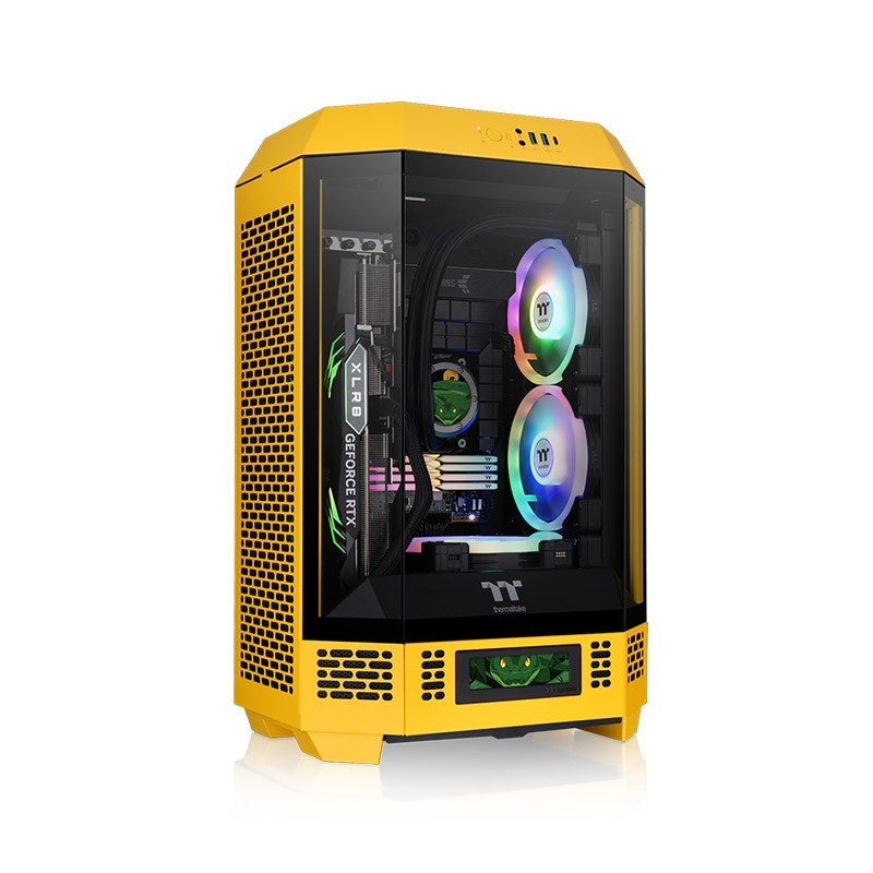 Thermaltake 300 Bumblebee Micro Tower Keltainen