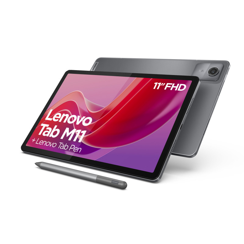 Lenovo Tab M11 128 GB 27,9 cm (11") Mediatek 4 GB Wi-Fi 5 (802.11ac) Android 13 Harmaa