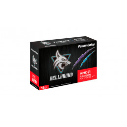 395,00 € | PowerColor Hellhound Radeon RX 7600 XT AMD 16 GB GDDR6
