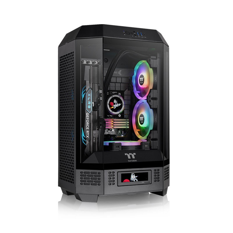 Thermaltake The Tower 300 Micro Tower Musta