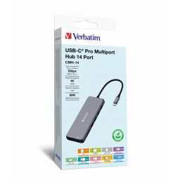 Verbatim CMH-14 USB Type-C 5000 Mbit s Hopea