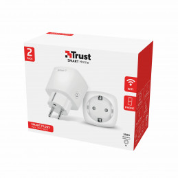 Trust 71301 smart plug 3000 W Valkoinen
