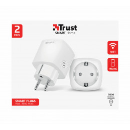 Trust 71301 smart plug 3000 W Valkoinen