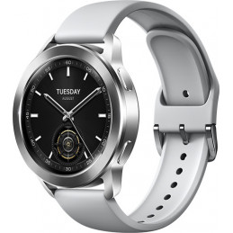 Xiaomi Watch S3 3,63 cm (1.43") AMOLED 47 mm Digitaalinen 466 x 466 pikseliä Kosketusnäyttö Hopea GPS (satelliitti)