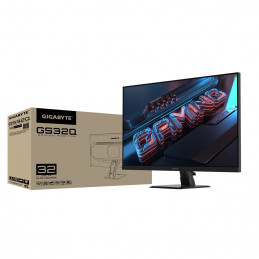 Gigabyte GS32Q tietokoneen litteä näyttö 80 cm (31.5") 2560 x 1440 pikseliä Quad HD Musta