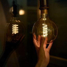 Shelly Vintage G125 Älylamppu Wi-Fi Vaaleanruskea 4 W