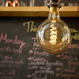 Shelly Vintage G125 Älylamppu Wi-Fi Vaaleanruskea 4 W